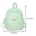 thumbnail image 2 of PENGXIANG EASTIN School Bag Nylon School Handbag Scratch Resistant Folds Outdoor Play (Pink), 2 of 9