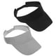 thumbnail image 3 of 2 piezas Sun Visor Visor Sports Sombrero transpirable Hombres de béisbol Gorra de pelota Bola de pelota suave, 3 of 6