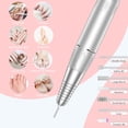 thumbnail image 2 of Taladro de uñas MOCOWIND portátil de 35000 RPM, recargable, rosa, 2 of 7