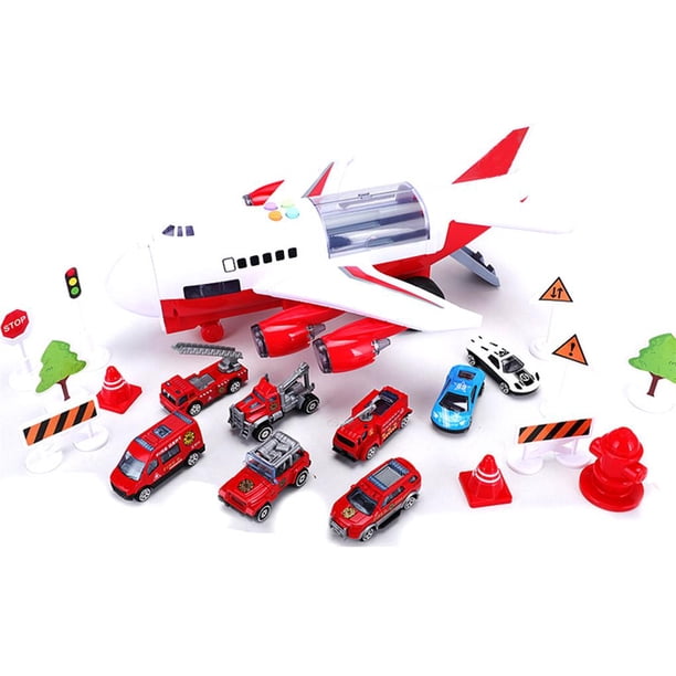 Avión De Juguete Música Historia Simulación Pista Inercia Avión De Juguete Para Niños Avión De Pasajeros De Gran Tamaño Avión De Pasajeros Para Niños Coche De Juguete. sonducket FN003203-01