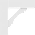 thumbnail image 3 of 5"W x 20"D x 20"H Standard Olympic Architectural Grade PVC Bracket with Block Ends, 3 of 11