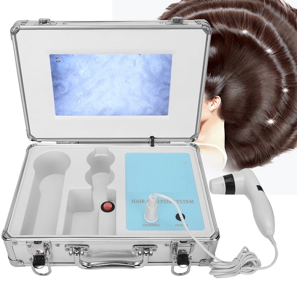 Máquina De Detección Del Cuero Cabelludo, Máquina De Detección Del Folículo De La Máquina Del Analizador De Cabello De Alta Sensibilidad 50x 200x.