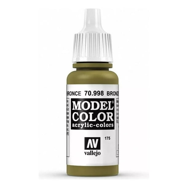 Pintura Acrílica 17Ml Set De Modelismo 174 LATON #801 VALLEJO multicolor SIN TAMAÑO