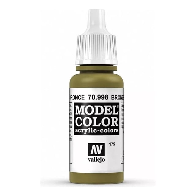 Pintura Acrílica 17Ml Set De Modelismo 174 LATON #801 VALLEJO multicolor SIN TAMAÑO