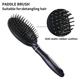 thumbnail image 3 of Juego de cepillos para el cabello de belleza, cepillo de paleta liso y suave al tacto, cepillo redondo y cepillo para desenredar, ideal para la salud del cabello húmedo o seco y masajear el cuero cabelludo, los mejores cepillos para el cabello rizado para mujeres, hombres y niños, 3 of 6