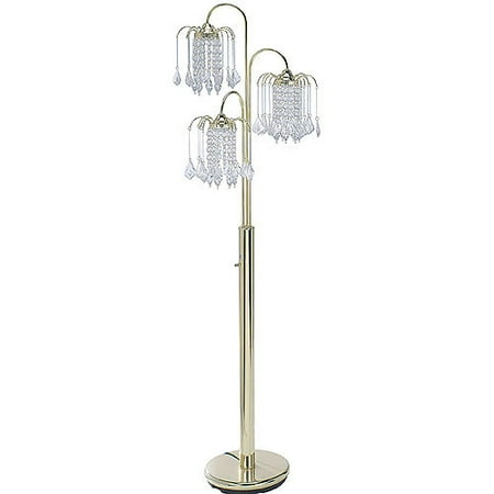 Ore International Floor Lamp Polished Brass Com Ore International Floor Lamp Polished Brass