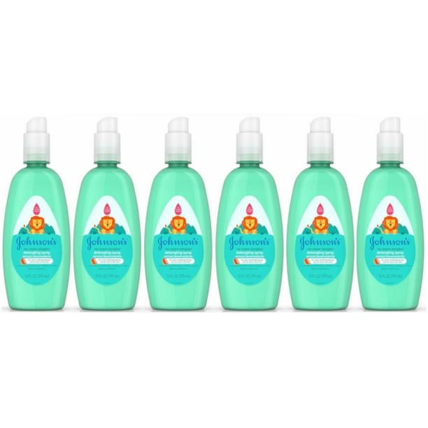 6 Pack Johnson's No More Tangles Spray Detangler 10oz Each Walmart