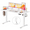 White, variant on Lacoo 40" x 24" Sit to Stand Desk Height Adjustable Standing Desk Electric Stand up Table with Phone Stand, Black