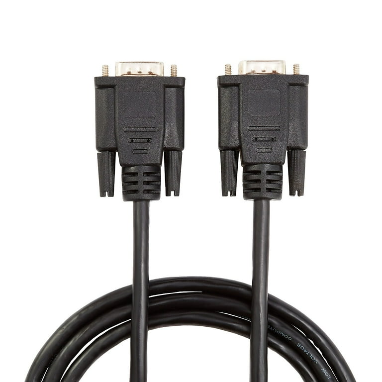 VGA/SVGA Cable, 6 ft, Black VGA/SVGA Cable, 6 ft, Black