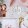 thumbnail image 6 of 3drose, Diagram of Points for a Sailboat, 3 inch Snowflake Porcelain Ornament, 6 of 7