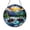 Acrylic 3.5 Inch, variant on Kayaking River Scene Stained Glass Style Ornament, Christmas Tree Hanging Decor for Outdoor Nature Lovers