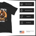 thumbnail image 6 of Bigfoot Fun Fact T-shirt Sasquatch Hide and Seek Champ Camping Joke Men's Tee, 6 of 7