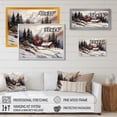 thumbnail image 4 of Designart "Snow Covered Mountains II" Landscape Mountains Snow Canvas Wall Art, 4 of 5