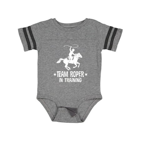 

Inktastic Team Roper in Training Cowboy Gift Baby Boy Bodysuit