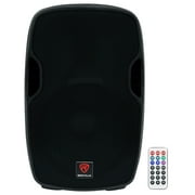 Rockville BPA15 15" Professional Powered Active 800w DJ PA Speaker w Bluetooth