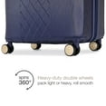 thumbnail image 5 of BADGLEY MISCHKA Diamond Expandable Carry-on Suitcase (Navy), 5 of 5