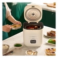 thumbnail image 3 of 1.2L Electric Rice Cookers Mini Portable Energy Saving One Button Control Cooking Pot 220V White, 3 of 12