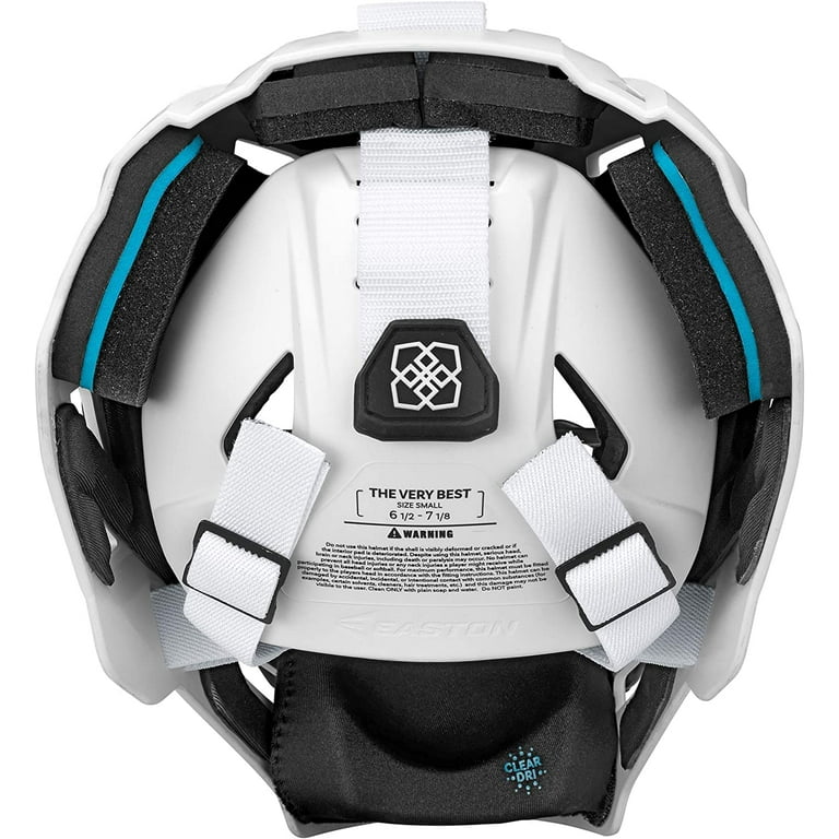Easton Jen Schro The Very Best Fastpitch Catcher's Helmet (L) | White |  Large - Walmart.com