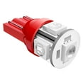 thumbnail image 3 of cciyu 194 T10 168 2825 W5W Extremely Bright LED Bulbs 5-5050-SMD fit for Dome Light Map Light Step/Courtesy/Door Light Glove Box Light&nbsp;Wedge Red Pack of 20, 3 of 4