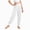 White, variant on Girls Pants Solid Color Lightweight Yoga Sports Dance Fitness Drawstring Winter Pants 5-6 Years,Blue XZNPDUCQ