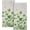 Clover Daisy, variant on Watercolor Wildflowers Spring Kitchen Towels 14"x28" Set of 2 Rustic Floral Hand Bath Towel Vintage Flowers Seasonal Soft Absorbent Fingertip Towel for Bathroom Shower Hotel Gym
