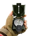 thumbnail image 4 of Meileang Outdoor Survival Compass Precise Scale Waterproof Heavy Duty Metal Multifunction Portable Camping Hiking Backpacking Handheld Orienteering Compass, 4 of 7