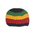 thumbnail image 3 of Hand Crocheted Beanie, Rasta, 3 of 3