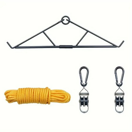 Deer Hanger Elk Hoist Pulley Lift System Hunting Game Hanging Kit for Deer Carcass/Butcher/Skinning Max to 700 LBS Wild Hunting Gifts for Men Deer Hunting Accessories