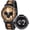 B-For Husband, variant on Mens Personalized Engraved Wooden Watches, Stylish  & Stainless Steel Combined Quartz Casual Wristwatches for Men Family  Customized Watch