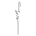 thumbnail image 1 of New Ear Needle Wrap Crawler Hook Earrings, 1 of 4