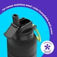 thumbnail image 3 of Bouteille d’eau en acier inoxydable Trailblazer bubba avec paille - 1,18 l (40 oz), isolation sous vide, couvercle avec paille, réglisse, 3 of 8