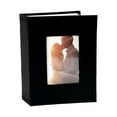 thumbnail image 2 of Photo Album 4x6 for 100 Photos Pictures PU Leather Cover White Inner Page for Wedding Albums Family Photo Book Baby Anniversary Vacation Birthday Christmas Photo Albums (Black), 2 of 3