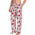 thumbnail image 6 of Susaid Christmas Hat Print Mens Pajama Pants Set Sleep & Lounge Pants, PJ Bottoms with Pockets and Button Fly-XX-Large, 6 of 6