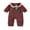 Green, variant on BemeyourBBs Baby Girl Christmas Jumpsuit Long Sleeve Doll Collar Plaid Romper
