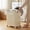 Cream, variant on MOONXIAN Wheeled Folding Hamper, Folding Plastic Laundry Hamper with Wheels for Easy Transport, White