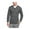 Grey, variant on Alfani Red Mens Horizontal Striped V-Neck Sweater (Small, Black Ice)