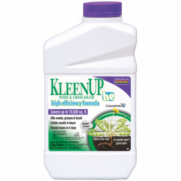 Bonide 753 KleenUp High-Efficiency Weed & Grass Killer, Quart - Walmart.com