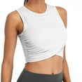thumbnail image 3 of HBYJLZYG Workout Tank Tops For Women, Athletic Cropped Tops Sleeveless Dance Running Sport Yoga Shirts, 3 of 9