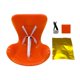 thumbnail image 4 of Clips de ventilación de aire, clip de salida de aire acondicionado para muñecas de 12/8/6 puntas, adorno de encanto, decoración de aire acondicionado naranja, 4 of 8