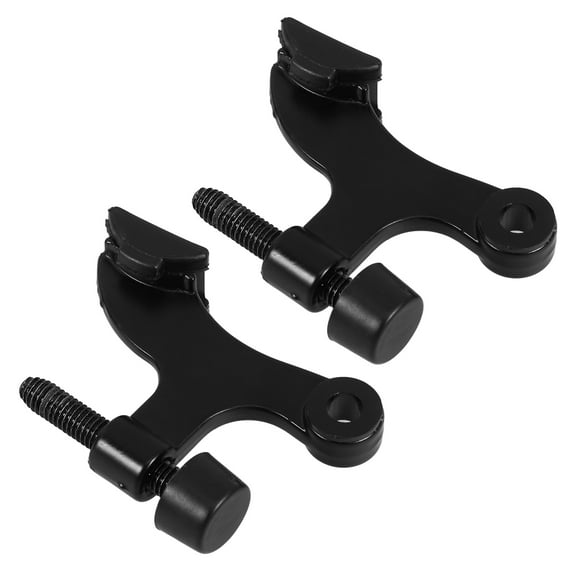 Door Stopper for Bottom of Hinge Pin Toppers Stops Home Black