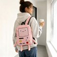 thumbnail image 3 of Adventure Cartoon Time Backpack, 15.3 Inches BeeMore Cartoon Robot Travel Laptop Cute Backpack Water Resistant College Computer Bag for Men&Women, 3 of 5