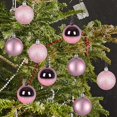 thumbnail image 3 of 24Pcs Christmas Balls Ornaments for  Tree - Shatterproof Christmas Tree Decorations Large Hanging Ball Silver 4 Sizes, 3 of 8