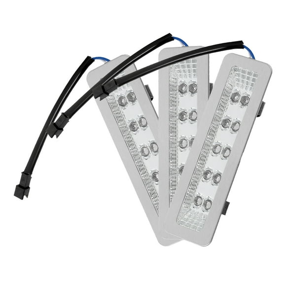 Masteelf 3pcs Led Kitchen Light Fixture Rectangle Cooker Hood Light For Cooker Range Hood Efficient Lighting Tool For Kitchen Hood