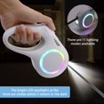 thumbnail image 4 of EASTIN Retractable Dog Leash with LED Light 16ft Portable Retractable Walking Leash and Handle 600mAh Rechargeable LED Lighted Dog Leash for Small Medium Dogs Pets Up to 30kg, 4 of 9