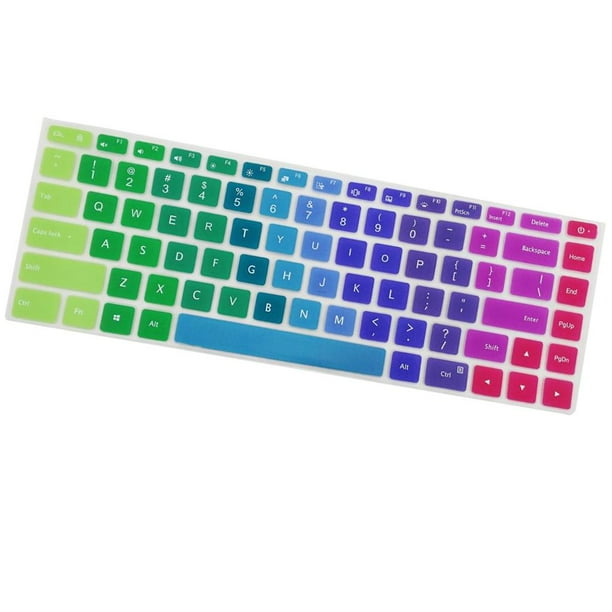 Etiqueta engomada del protector de computadora portátil de cubierta del del silicón para 15.6 '' 4 Sunnimix Película de la cubierta de la piel del teclado