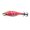 Pink body andorange, variant on Whaledi Fishing Squid Jigs Hard Fishing Lures Luminously Wood Shrimp Squid Hook