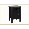 thumbnail image 5 of Classic Black Grey Laminate Coffee Table for Living Room & Bedroom - Stable, Ample Storage & Floor Protectors, 5 of 6