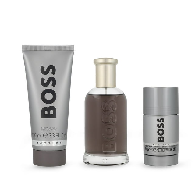 Z4 SET BOSS BOTTLED 3PZS 100ML EDP SPRAY/ SHOWER GEL 100ML/ DESODORANTE STICK 75ML