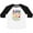 Baseball White and Black, variant on 1st Day of Preschool Crayons and Apple Back to School Boys or Girls Toddler T-Shirt