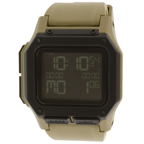 Nixon Nixon Men S Regulus A Tan Rubber Quartz Sport Watch Walmart Com Walmart Com